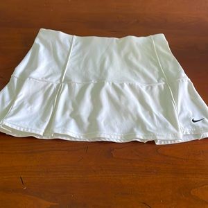 Nike White Tennis Skirt
